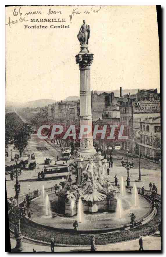 CPA Marseille Fontaine Cantini 