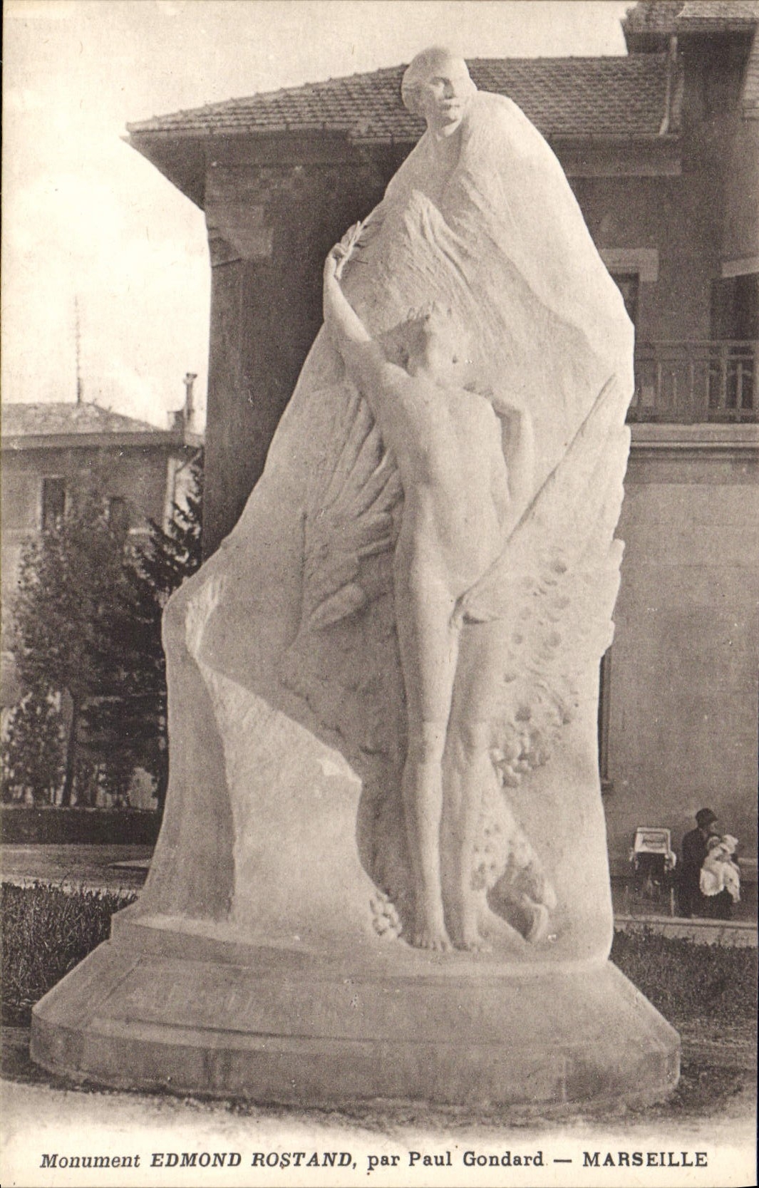 Monument Edmond Rostand — Marseille — par Paul Gondard