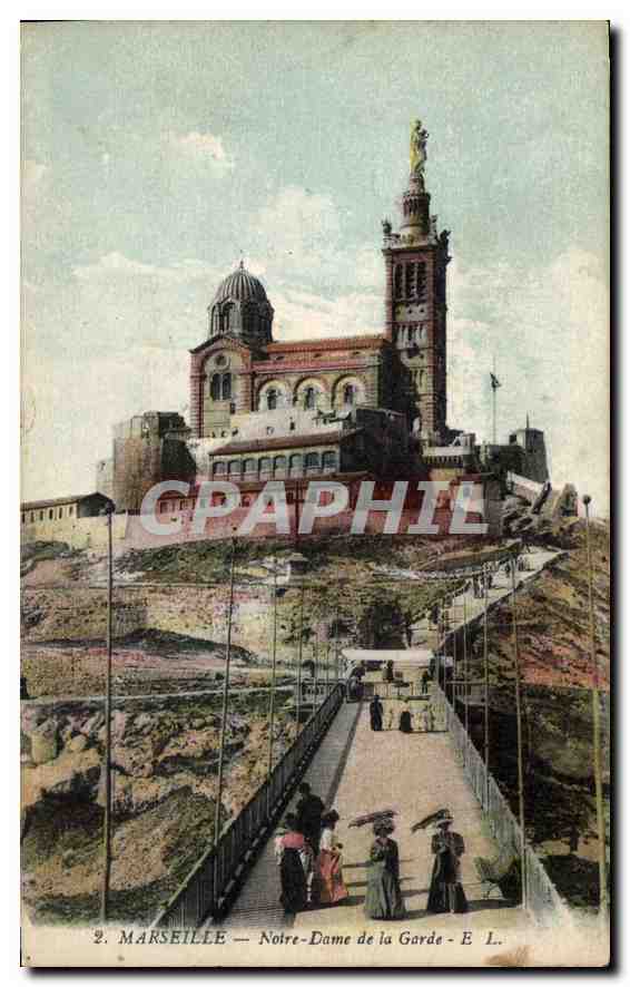 CPA Marseille Notre Dame de la Garde 