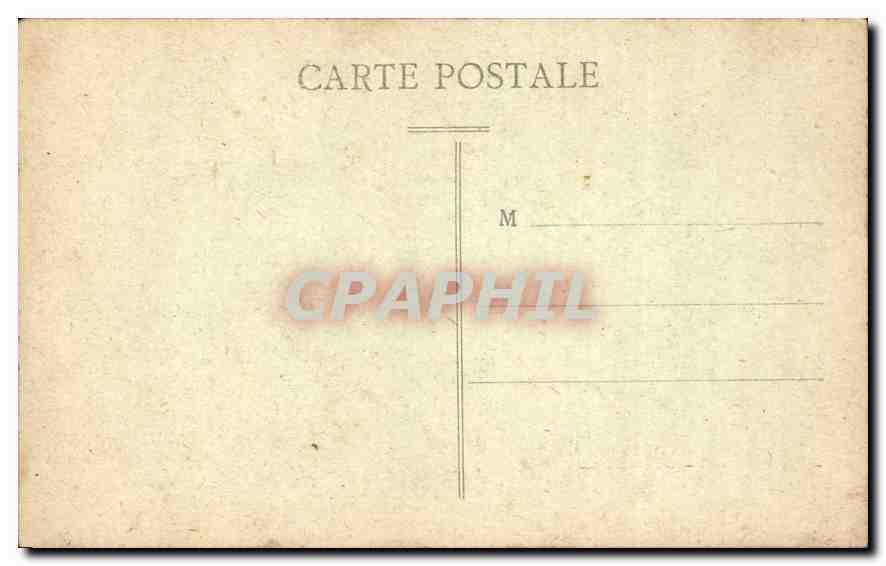 CPA Marseille Notre Dame de la Garde  — Rückseite