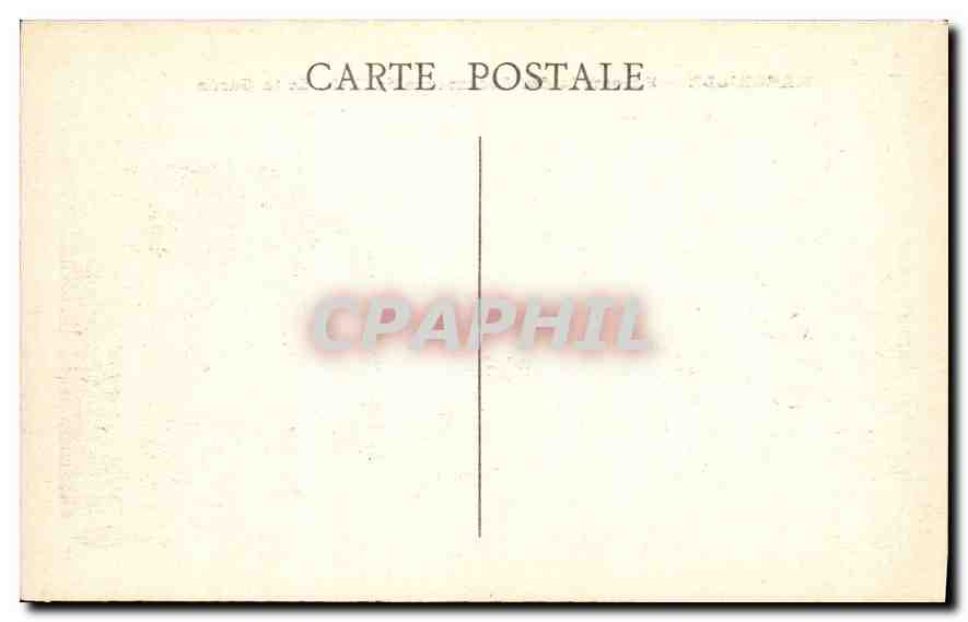 CPA Marseille Passerelle des Ascenseurs de Notre Dame de la Garde  — Rückseite