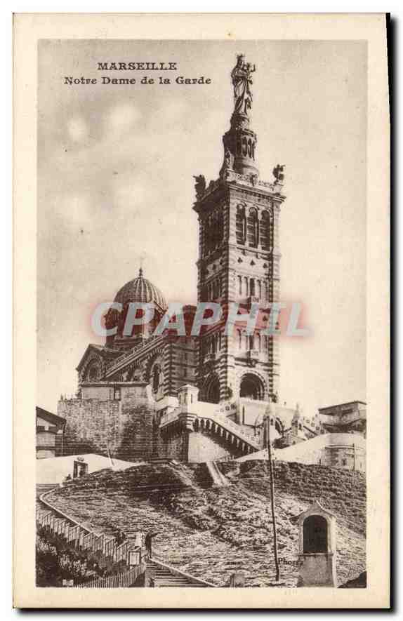 CPA Marseille Notre Dame de la Garde 