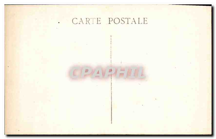 CPA Marseille Notre Dame de la Garde  — Rückseite