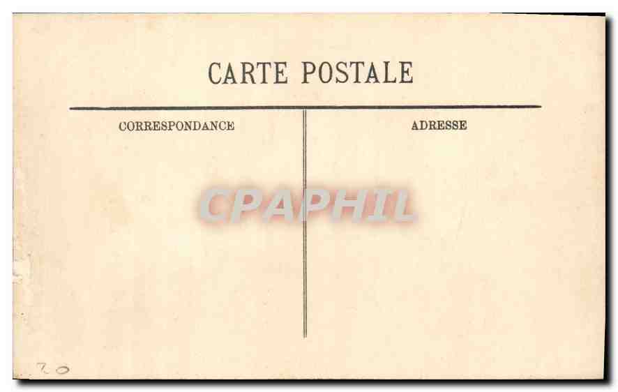 CPA Marseille L'Avant Port de la Joliette Bateau — Verso