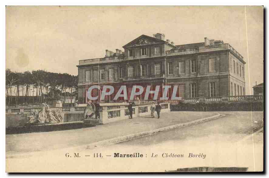 CPA Marseille Chateau Borely 