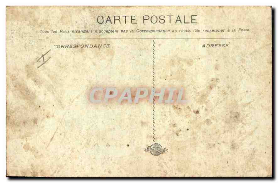 CPA Marseille Exposition Coloniale Dioramas de Provence les Martigues  — Verso