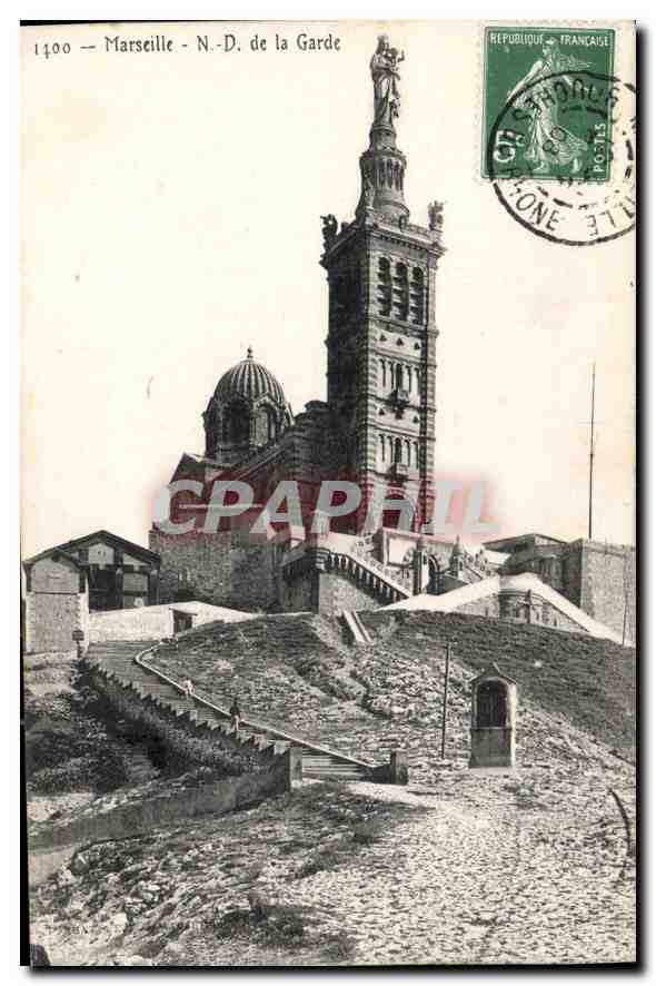 CPA Marseille Notre Dame de la Garde 