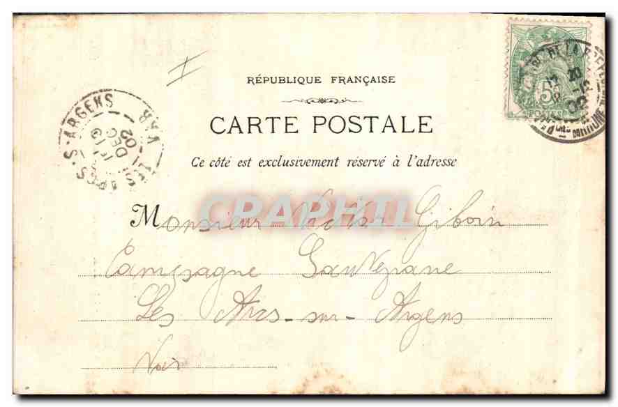 Marseille - L'Église Saint Vincent de Paul (Les Réformés) — éditeur Thubanau, n°12 — Verso