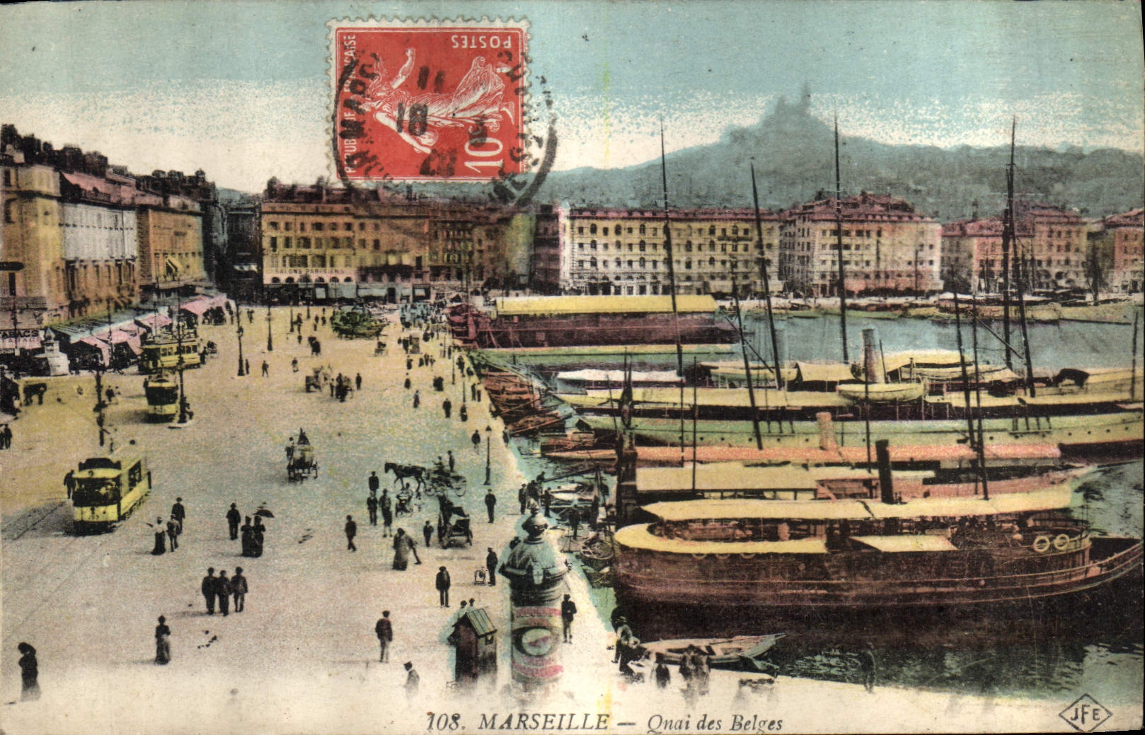 Marseille — Quai des Belges — JFE, n° 108