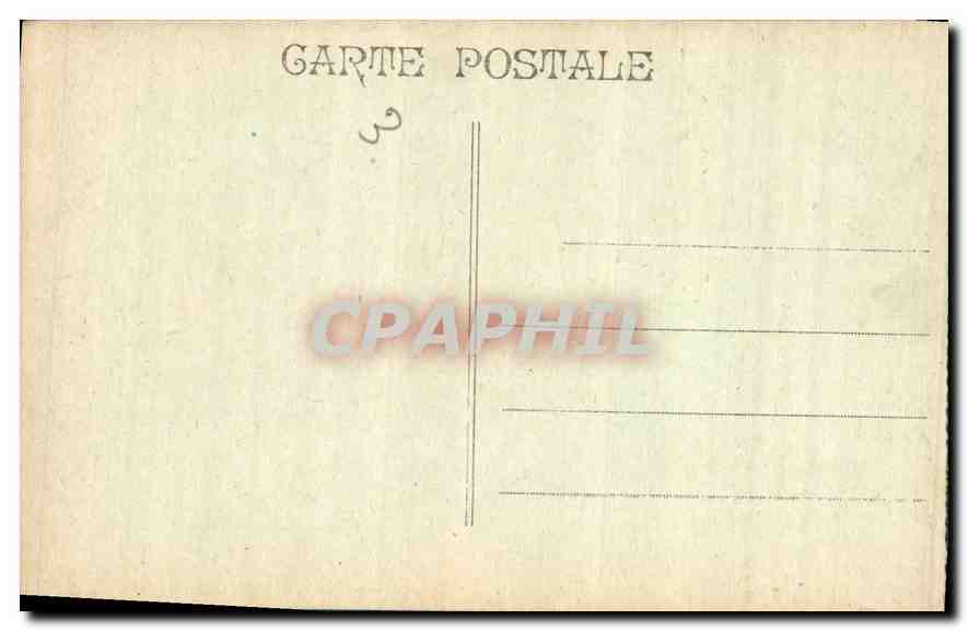 CPA Marseille Notre Dame de la Garde  — Rückseite