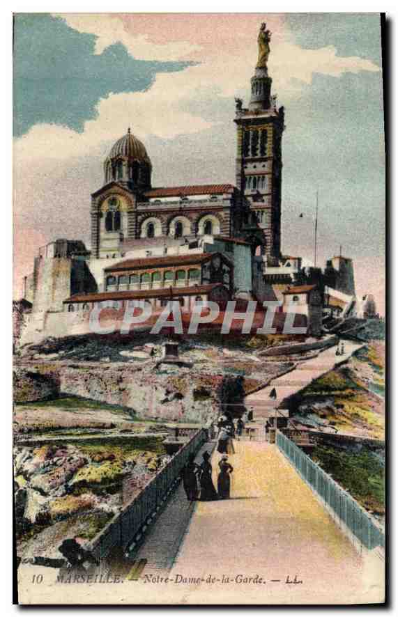 CPA Marseille Notre Dame de la Garde 