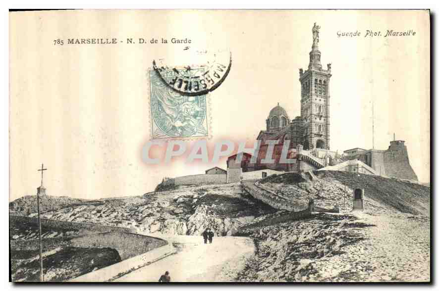 CPA Marseille Notre Dame de la Garde 