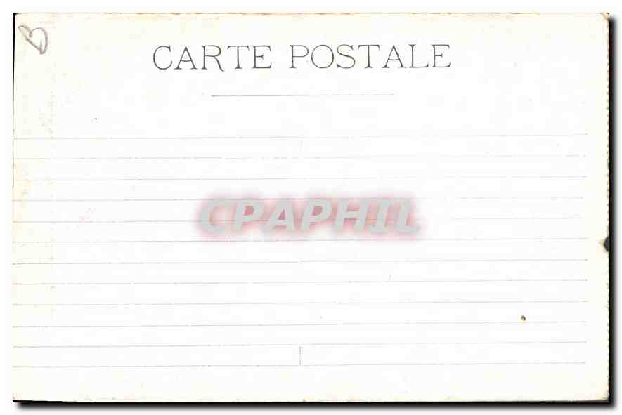 CPA Marseille Ascenseurs de Notre Dame de la Garde  — Rückseite
