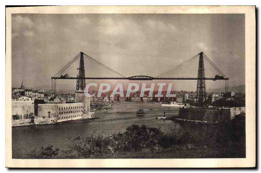 CPA Marseille Le Pont Transbordeur 