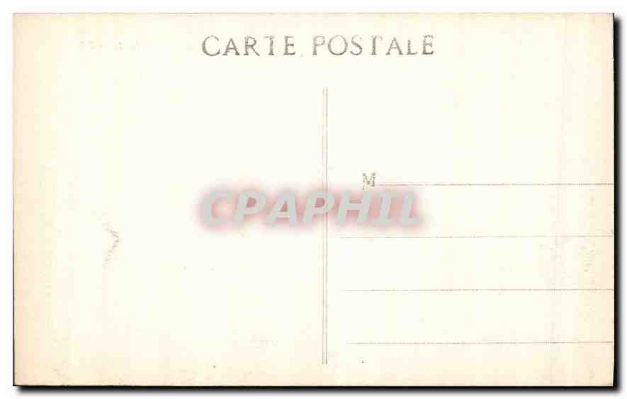 CPA Marseille Tartane Rentrant au Port Bateau — Rückseite