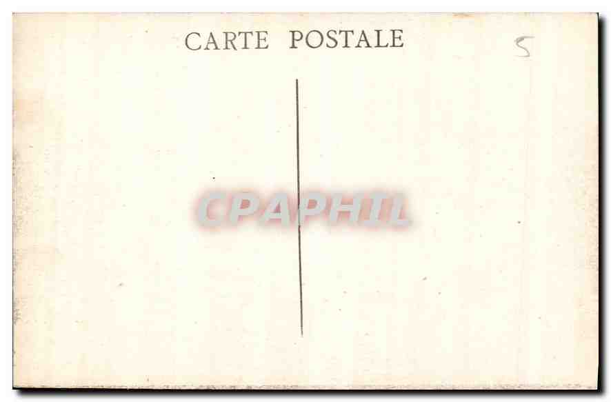 CPA Marseille Un Coin du Vieux Port et Notre Dame de la Garde  — Rückseite