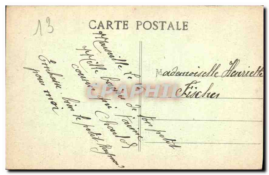 Marseille - Pont Transbordeur et entrée du Vieux-Port - V.R. — Rückseite