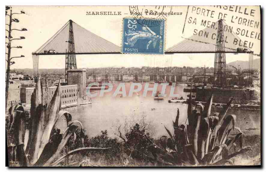 CPA Marseille Pont Transbordeur 