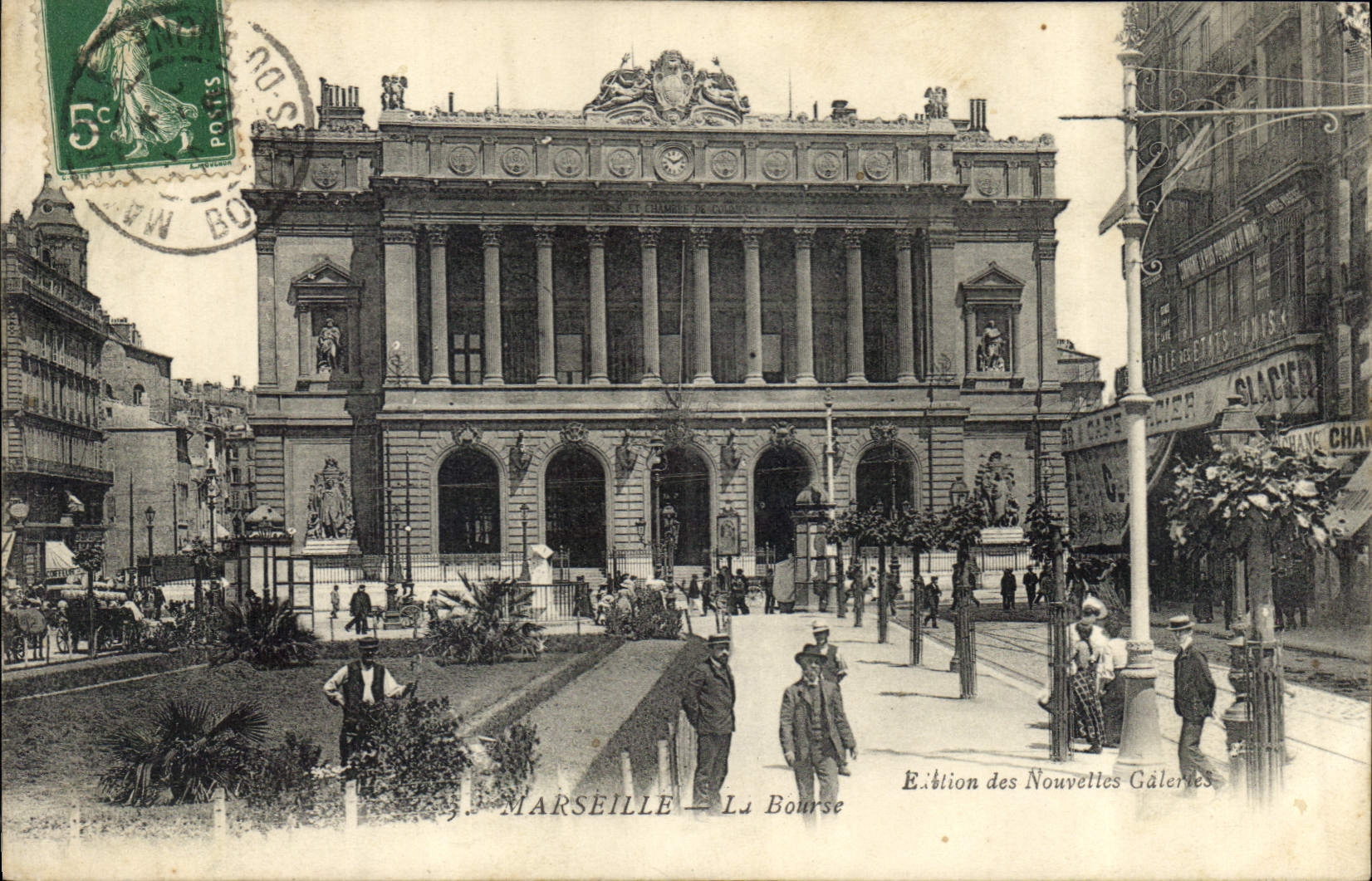 Marseille — La Bourse — Édition des Nouvelles Galeries