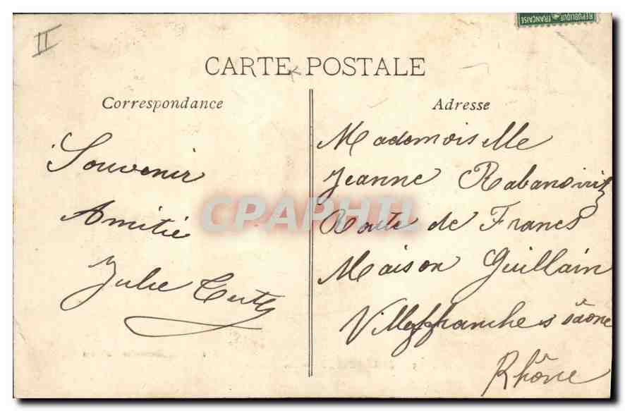 Marseille — La Bourse — Édition des Nouvelles Galeries — Rückseite