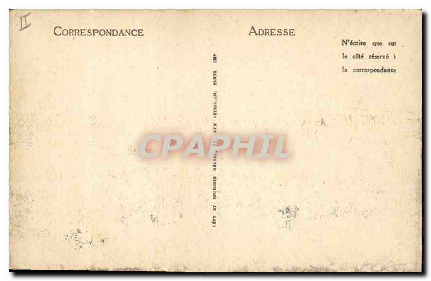 CPA Marseille Le Pont Transbordeur  — Rückseite