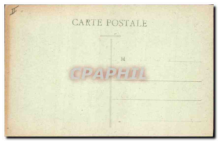 CPA Marseille Le Cours Belsunce  — Rückseite