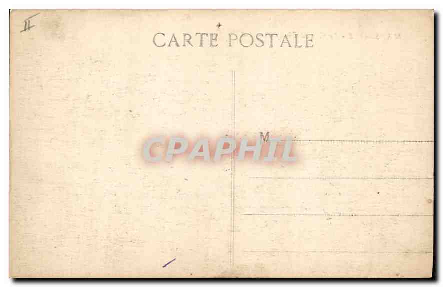 CPA Marseille Le Grand Theatre  — Rückseite