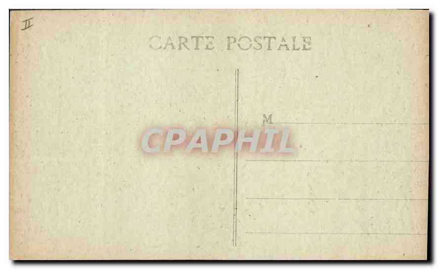 CPA Marseille Quai des Belges  — Rückseite