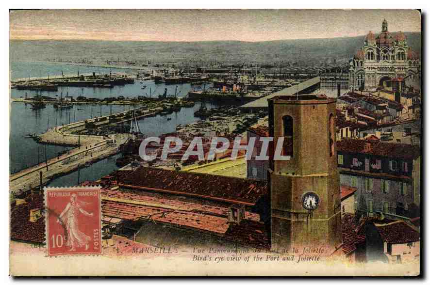 CPA Marseille Vue Panoramique 