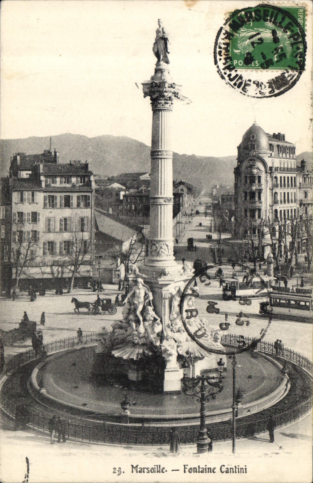 CPA Marseille Fontaine Cantini 