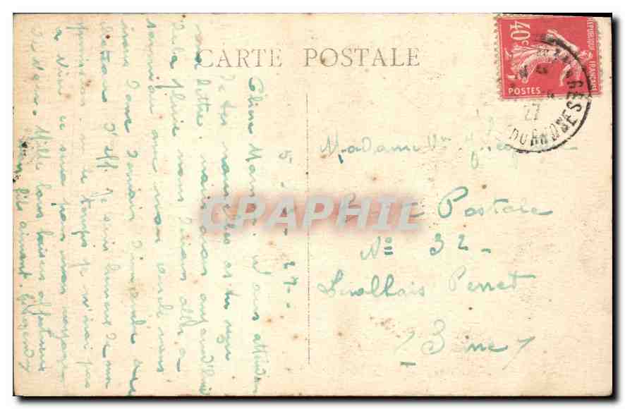 CPA Marseille La Cathedrale  — Rückseite