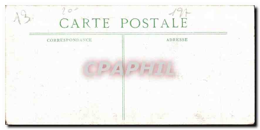 CPA Marseille La Cathedrale et le Port de la Joliette  — Rückseite