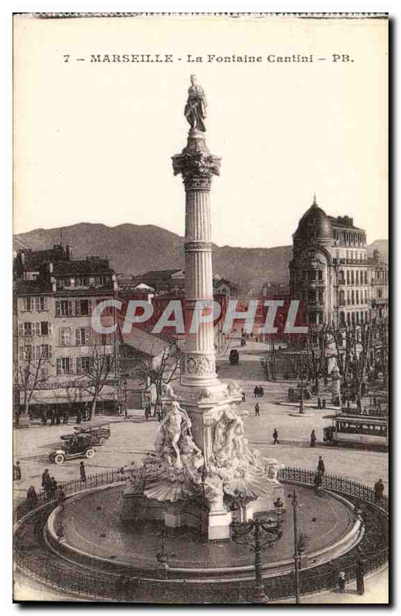 Marseille - La Fontaine Cantini - PB.