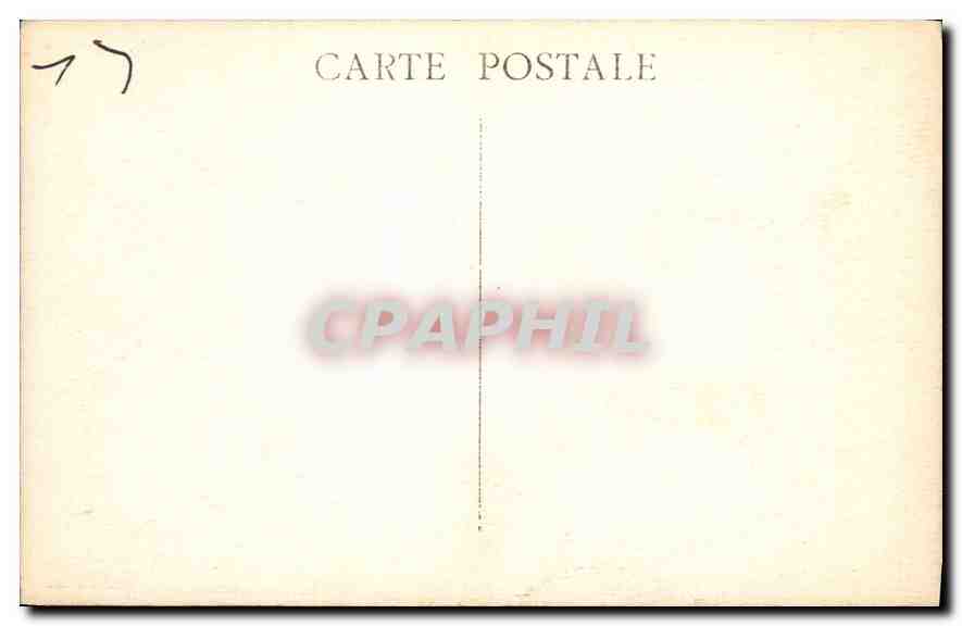 CPA Marseille Entree du Port de la Joliette Bateaux — Verso