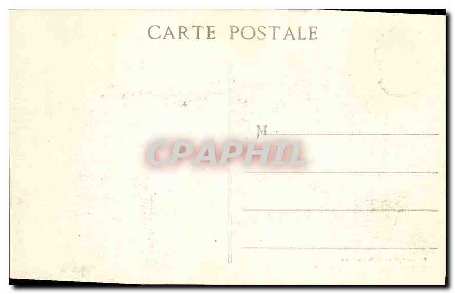 CPA Marseille Notre Dame de la Garde  — Rückseite