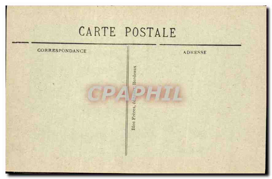 CPA Marseille Vue generale prise de Notre Dame de la Garde  — Rückseite