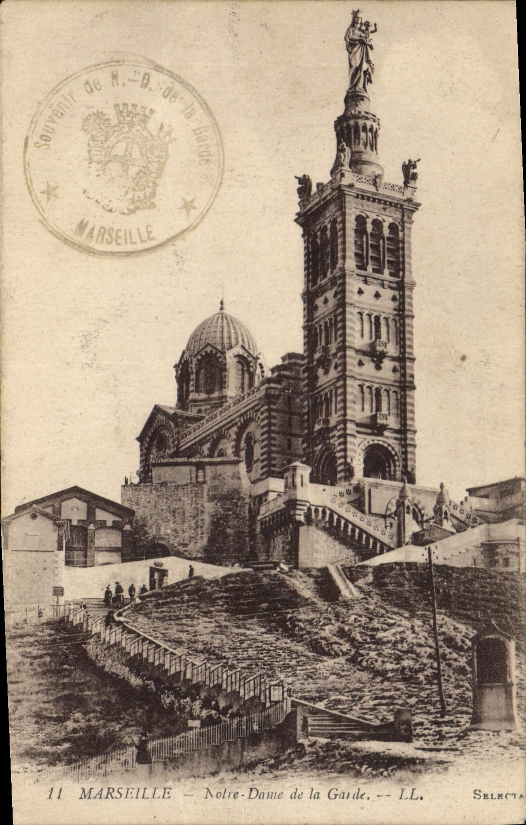CPA Marseille Notre Dame de la Garde 