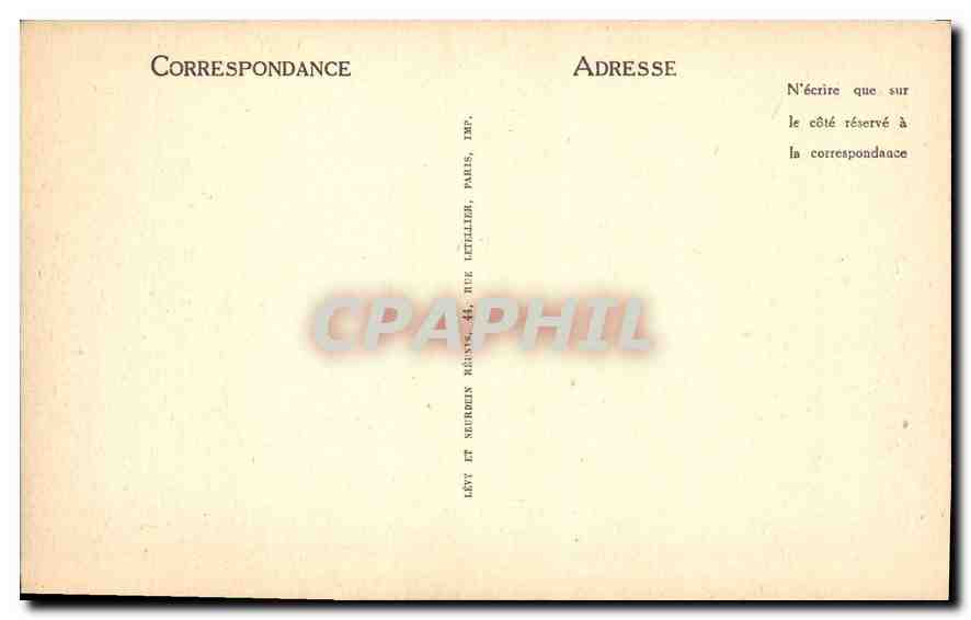 CPA Marseille Vue generale du Vieux Port  — Verso