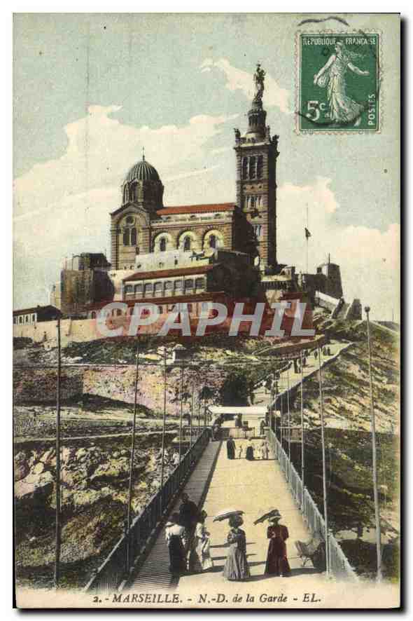 CPA Marseille Notre Dame de la Garde 