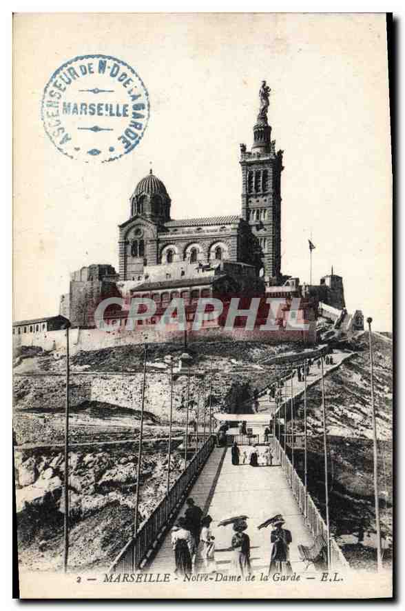 CPA Marseille Notre Dame de la Garde 