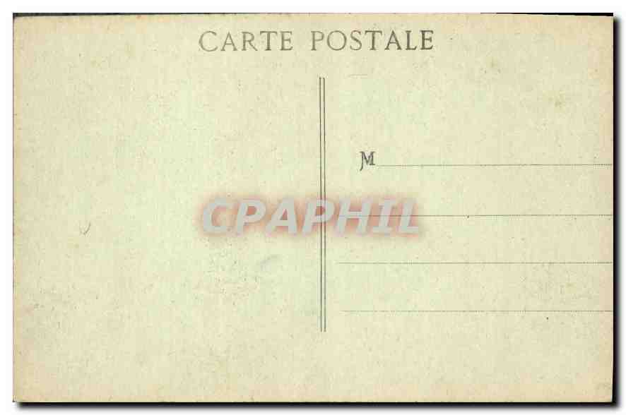 CPA Marseille Promenade de la Corniche  — Verso