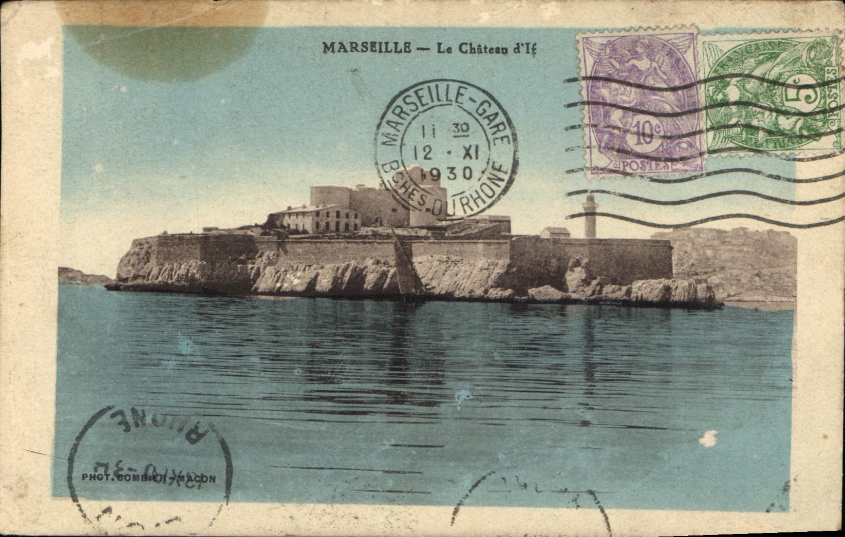 Marseille — Das Schloss d'If — Phot. Combier - Macon