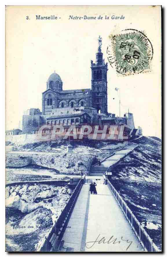 CPA Marseille Notre Dame de la Garde 