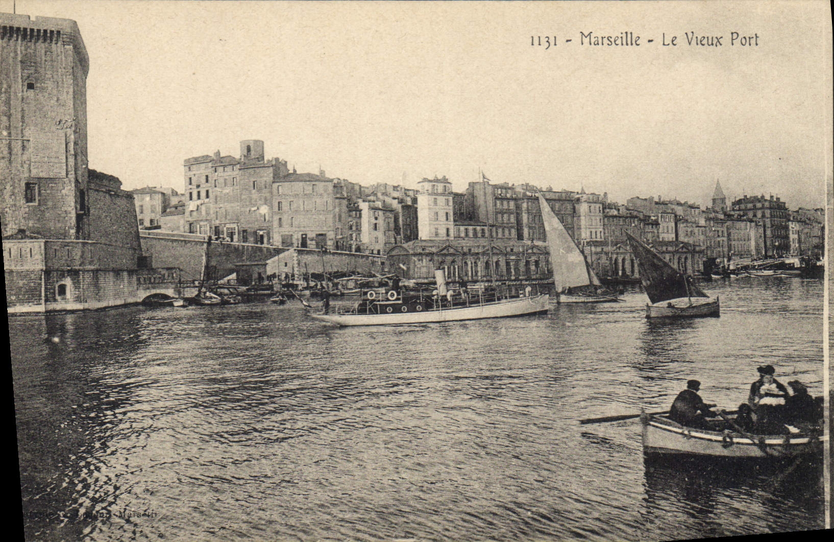 CPA Marseille Le Vieux Port 