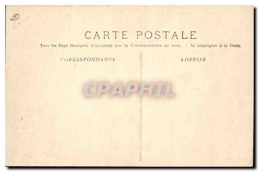 CPA Marseille Le Vieux Port  — Rückseite