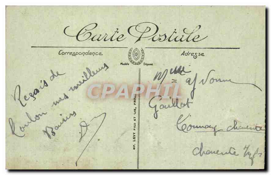 Marseille — Ensemble du Palais Longchamp (chef-d'œuvre de l'architecte Espérandieu) — Selecta — n°23 — Verso