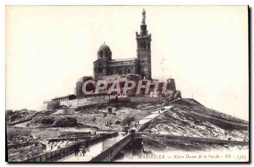 CPA Marseille Notre Dame de la Garde 