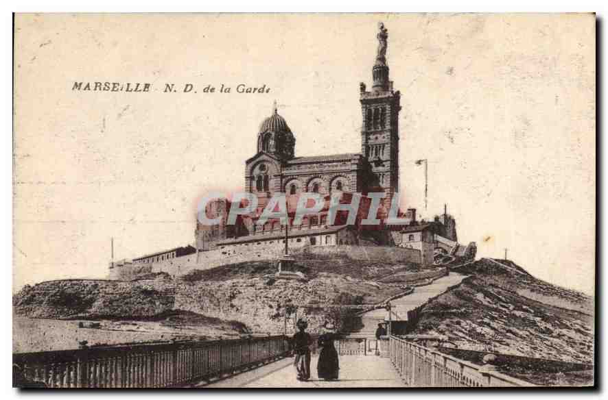 CPA Marseille Notre Dame de la Garde 