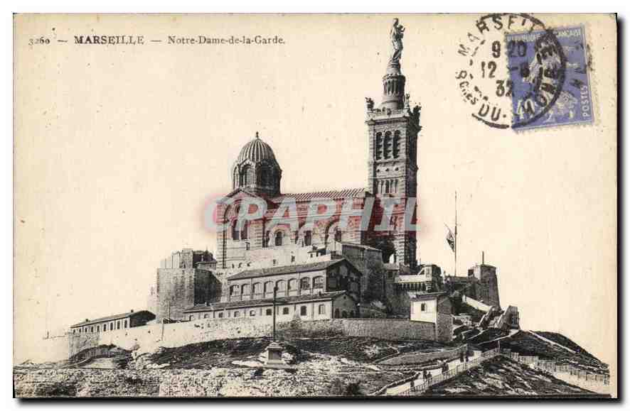 CPA Marseille Notre Dame de la Garde 