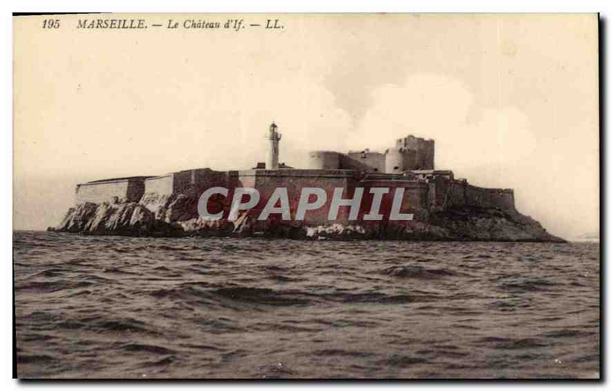 CPA Marseille Le Chateau d'If 